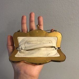 Vintage Bags - Antique Gold Bag with gems circa 1930s Vintage Bags - Antique Gold Bag with gems circa 1930s